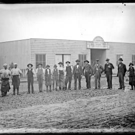Thomas Proctor's Carriage Works, Hunter Street West, Newcastle, NSW, 5 March 1887