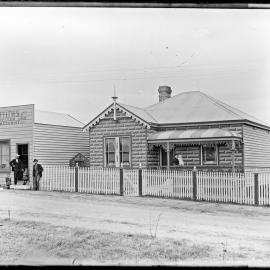 Thomas Griffiths' residence and shop, New Lambton, NSW, 12 February 1903