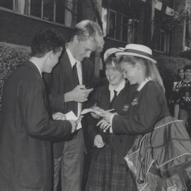 Schools Visit Day at the University of Newcastle, Australia - 1989