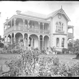 John Scholey's house, Mayfield, NSW, 7 November 1900