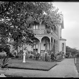 John Scholey's house, Mayfield, NSW, 7 November 1900