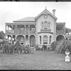 John Scholey's house, Mayfield, NSW, 7 November 1900