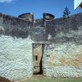 Corner of barracks, Kingston, Norfolk Island, [1980s]