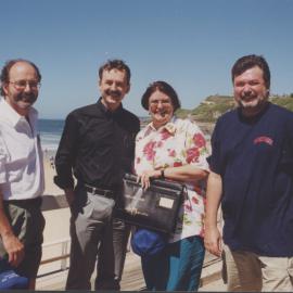 L-R:  Professor Mark Bray (University of Newcastle), Professor Wolfgang Streeck (Director at the Max Planck Institute for the Study of Societies, Cologne, Germany), Dr Glenda Strachan and Dr John Burgess (University of Newcastle)