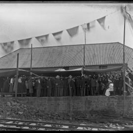 Launching the lifeboat "Victoria", Newcastle, NSW, [27] May 1897