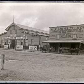 Elite Skating Rink and McLellan Hellyer and Co Ironmongers, Hunter Street West, Newcastle, NSW, [n.d.]