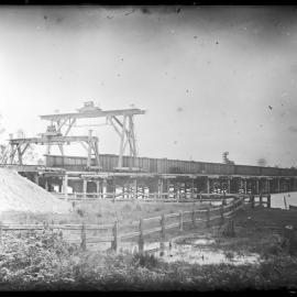 Dora Creek Railway Bridge, Dora Creek, NSW, 14 August 1887