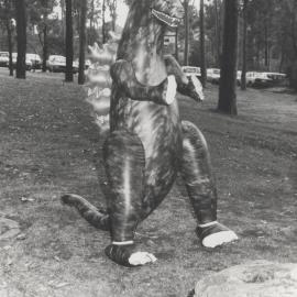 Geology Open Day prize for the drawing of a Dinosaur held at the University of Newcastle, Australia - 1988