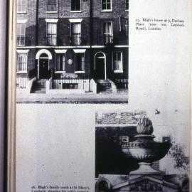 Bligh's house, London and Bligh's family tomb
