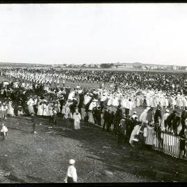 Centenary school display, old racecourse, Newcastle, NSW, 17 September 1897