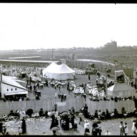 Centenary school display, old racecourse, Newcastle, NSW, 17 September 1897