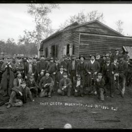 Miners, East Greta Colliery, East Greta, NSW,  31 August 1894