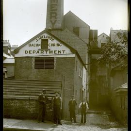 J Ireland Bacon Curing Department, off Brown Street, Newcastle. NSW, 13 February 1900