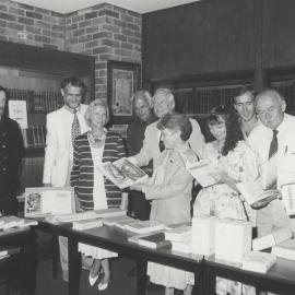 Book Presentation in the Auchmuty Library by the Goethe Institute, at the University of Newcastle, Australia - 1988