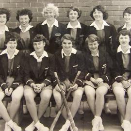 Women's hockey team, Newcastle Teachers' College, Australia - 1951