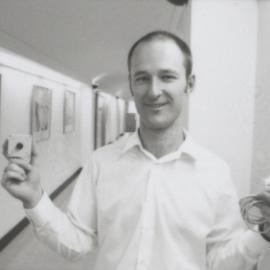 Art exhibition of rail stock featuring Goninans rail stock, Newcastle, Australia -16 October 1998