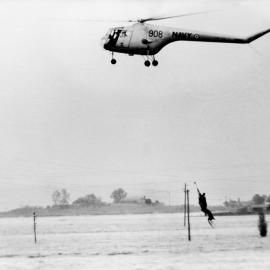 Rescue operation during the 1955 Maitland Flood: Lucey Collection