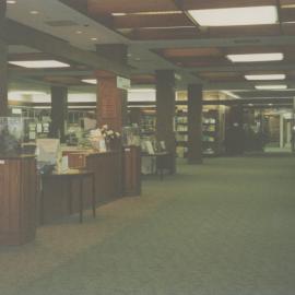 Greg Andersons'  Bib Services Office after move to new office, Auchmuty Library, the University of Newcastle, Australia - March 2002