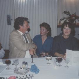 Pat and Ted Flowers at a social event, Newcastle, Australia