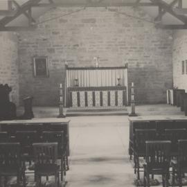 St John's College,  Morpeth  - View of Chapel from entrance