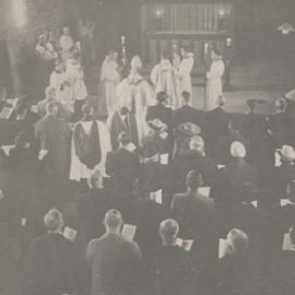 St John's College,  Morpeth Chapel - The entrance of the Clergy for the celebration of the Holy Eucharist
