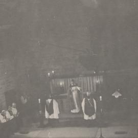 St John's College, Morpeth Chapel - The Bishop of Newcastle dedicates  the Chapel