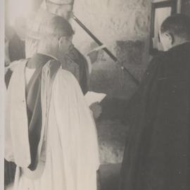 St John's College, Morpeth Chapel - The Bishop of Newcastle seeks admittance to Chapel to dedicate it
