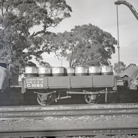 SAR, 4-wheel Open Wagon No. C1067, Hynam , [1950s]