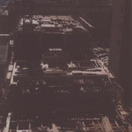 NEWMED1 construction site, Watt Street, Newcastle, Australia - 7 July 1979