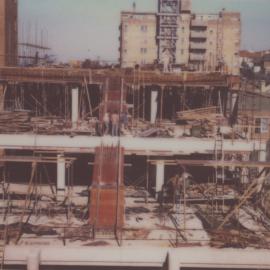 NEWMED1 construction site, Watt Street, Newcastle, Australia - 7 July, 1979