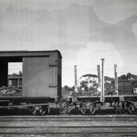 SAR, Horsebox No. OjF198, Naracoorte, S.A., [1950]