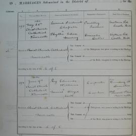 Marriages 193 and 194. Page 97. 1934