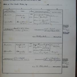 Marriages 187a and 188a. Page 94a. 1934