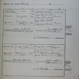 Marriages 179a and 180a. Page 90a. 1934