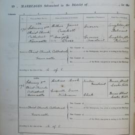 Marriages 175 and 176. Page 88. 1934