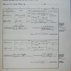 Marriages 173a and 174a. Page 87a. 1934