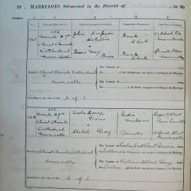Marriages 141 and 142. Page 71. 1933