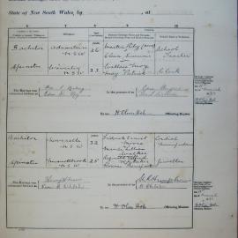 Marriages 137a and 138a. Page 69a. 1933