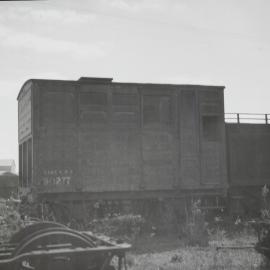SAR, Horse Box wagon No. Oj1277 at Naracoorte, [1950s]