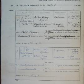 Marriages 7 and 8. Page 4. 1929