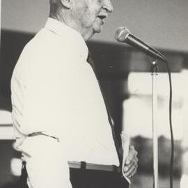 Dr Frank Purdue at the University of Newcastle, Australia