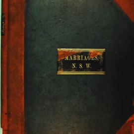 Marriage Register Cover 1918 to 1929