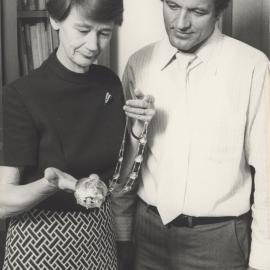 Professor Beryl Nashar and Esad Krupic - Geology, the University of Newcastle, Australia