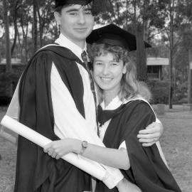 Jane and Martin Ebert, the University of Newcastle, Australia - 7 May 1993