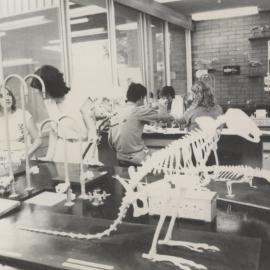 Science laboratory and science students, the University of Newcastle, Australia