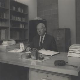 Professor Kelver Hartley, Professor of French, the University of Newcastle - 1968