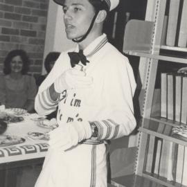 Photograph taken at the 20th anniversary celebrations of the appointment of Mr. E. Flowers as Librarian, University of Newcastle, May, 1981