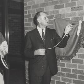 Opening of Auchmuty Library (Stage I): the University of Newcastle, Australia