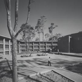 Main Arts-Administration Building on completion: University of Newcastle, Australia