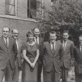 Geology Department staff, Newcastle University College: Tighes Hill, [1964-1965]